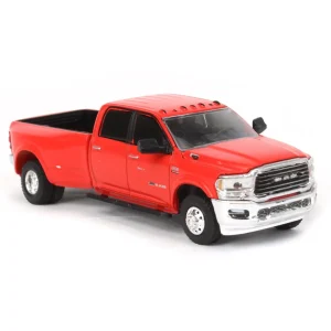 Manufacturer_Greenlight Collectibles Pickup Trucks<1/64 2021 RAM 3500 Dually, Longhorn Edition, Flame Red