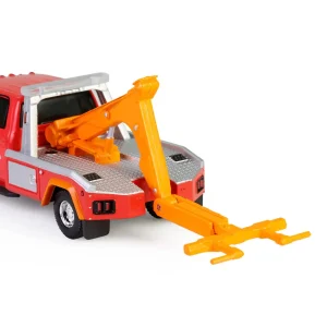 Manufacturer_Greenlight Collectibles Tow & Straight Trucks<1/64 2022 Ram 3500 Dually Wrecker, Red & Orange, Dually Drivers Series 16