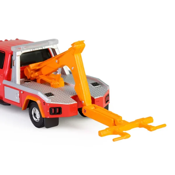 Manufacturer_Greenlight Collectibles Tow & Straight Trucks<1/64 2022 Ram 3500 Dually Wrecker, Red & Orange, Dually Drivers Series 16