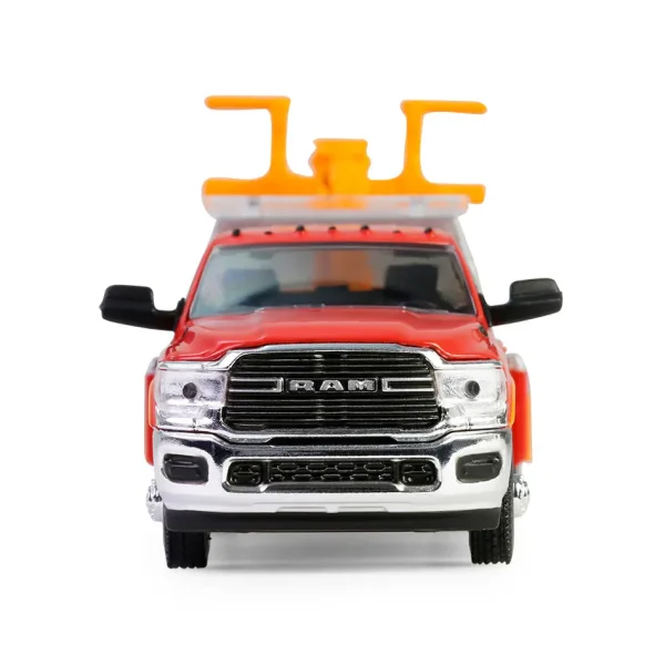 Manufacturer_Greenlight Collectibles Tow & Straight Trucks<1/64 2022 Ram 3500 Dually Wrecker, Red & Orange, Dually Drivers Series 16