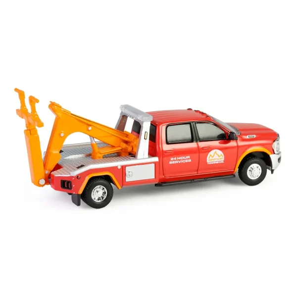 Manufacturer_Greenlight Collectibles Tow & Straight Trucks<1/64 2022 Ram 3500 Dually Wrecker, Red & Orange, Dually Drivers Series 16