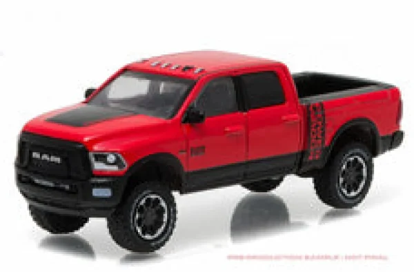 Manufacturer_Greenlight Collectibles Pickup Trucks<1/64 2017 Ram 2500 Flame Red Power Wagon
