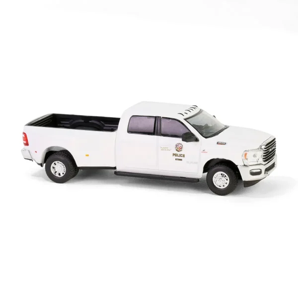 Manufacturer_Greenlight Collectibles Cars & Suvs | Emergency Vehicles<1/64 2023 Ram 3500 Laramie Dually, Los Angeles Police Department, Dually Drivers Series 15