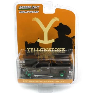 Manufacturer_Greenlight Collectibles Pickup Trucks<1/64 2017 Ram 3500 Laramie Dually, Yellowstone Dutton Ranch--CHASE UNIT
