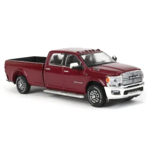 Manufacturer_Greenlight Collectibles Pickup Trucks<1/64 2022 RAM 3500 Limited Longhorn, Delmonico Red, Showroom Floor Series 1