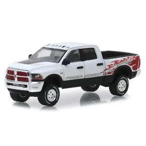 Manufacturer_Greenlight Collectibles Pickup Trucks<1/64 2016 Ram 2500 Power Wagon, Bright White Clearcoat, Hobby Exclusive