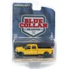 Manufacturer_Greenlight Collectibles Pickup Trucks<1/64 2021 Ram 3500 Tradesman, School Bus Yellow, Blue Collar Series 11--CHASE UNIT