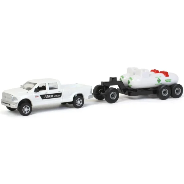 Manufacturer_ERTL Pickup Trucks<1/64 RAM 2500 with Dual Anhydrous Ammonia Tank Carrier