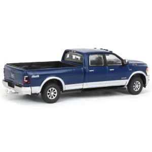 Manufacturer_Greenlight Collectibles Pickup Trucks<1/64 2022 RAM Laramie 4x4, Patriot Blue & Silver, All-Terrain Series 14