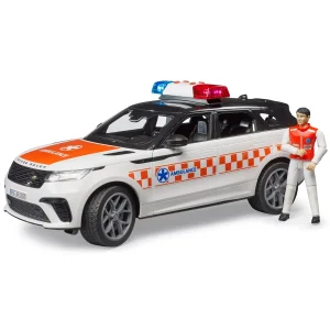 Manufacturer_Bruder Toys Emergency Vehicles<1/16 Range Rover Velar Ambulance with Driver by Bruder