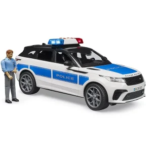 Manufacturer_Bruder Toys Emergency Vehicles<1/16 Range Rover Velar Police Vehicle with Police Officer by Bruder