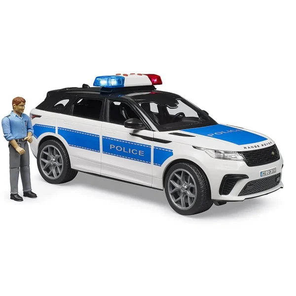 Manufacturer_Bruder Toys Emergency Vehicles<1/16 Range Rover Velar Police Vehicle with Police Officer by Bruder