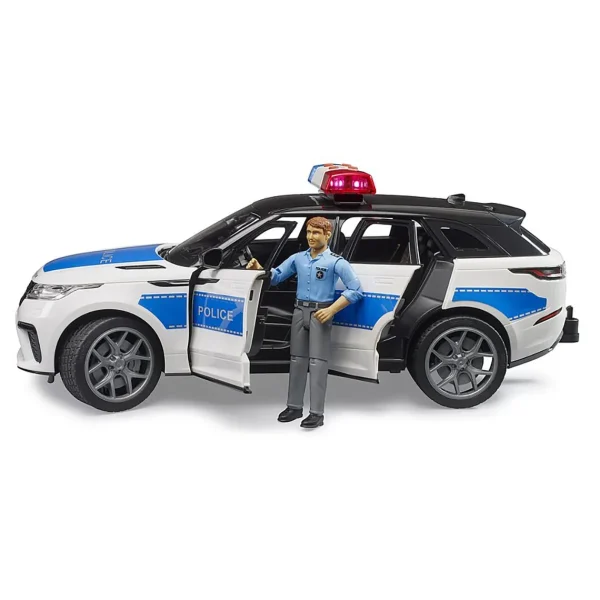 Manufacturer_Bruder Toys Emergency Vehicles<1/16 Range Rover Velar Police Vehicle with Police Officer by Bruder