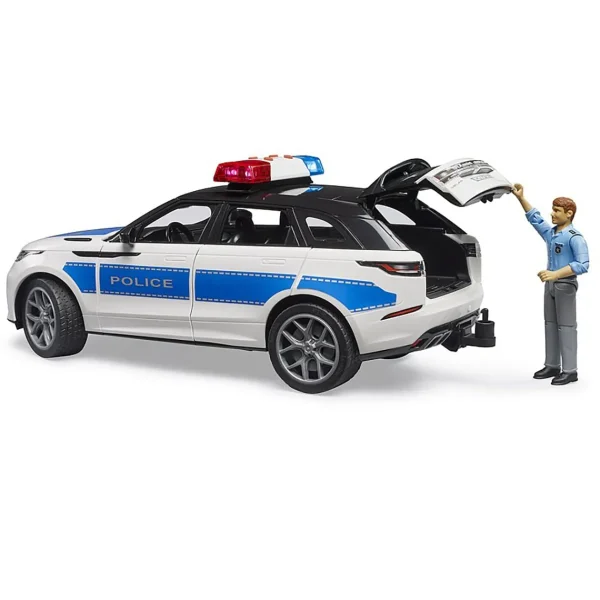 Manufacturer_Bruder Toys Emergency Vehicles<1/16 Range Rover Velar Police Vehicle with Police Officer by Bruder