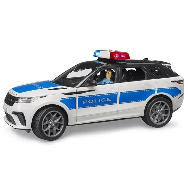 Manufacturer_Bruder Toys Emergency Vehicles<1/16 Range Rover Velar Police Vehicle with Police Officer by Bruder