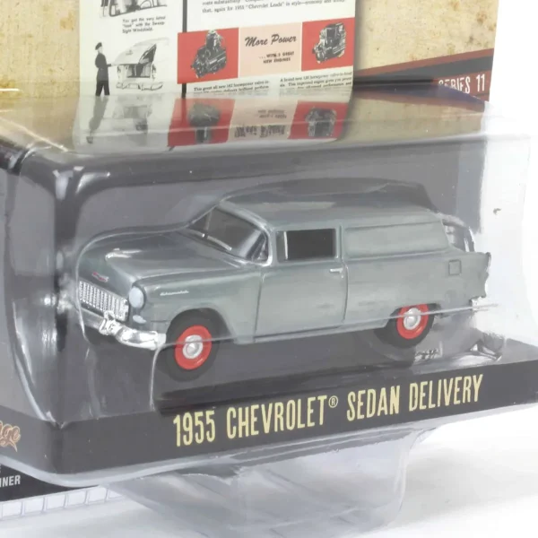 Manufacturer_Greenlight Collectibles Cars & Suvs<Raw Chase Unit ~ 1/64 1955 Chevrolet Sedan Delivery “First in Appearance and Performance”, Vintage Ad Cars Series 11