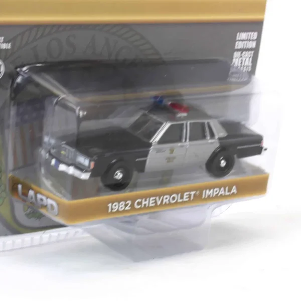 Manufacturer_Greenlight Collectibles Cars & Suvs | Emergency Vehicles<Raw Chase Unit ~ 1/64 1982 Chevrolet Impala, Los Angeles Police Department (LAPD), Hobby Exclusive