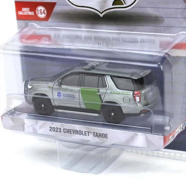 Manufacturer_Greenlight Collectibles Cars & Suvs | Emergency Vehicles<Raw Chase Unit ~ 1/64 2023 Chevrolet Tahoe, US Customs & Border Patrol, Hot Pursuit Special Edition