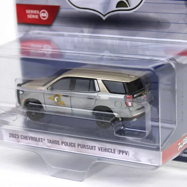 Manufacturer_Greenlight Collectibles Cars & Suvs | Emergency Vehicles<Raw Chase Unit ~ 1/64 2023 Chevrolet Tahoe Police Pursuit Vehicle (PPV), New Hampshire State Police, Hot Pursuit Series 46