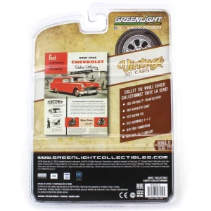 Manufacturer_Greenlight Collectibles Cars & Suvs<Raw Chase Unit ~ 1/64 1955 Chevrolet Sedan Delivery “First in Appearance and Performance”, Vintage Ad Cars Series 11