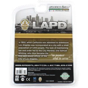 Manufacturer_Greenlight Collectibles Cars & Suvs | Emergency Vehicles<Raw Chase Unit ~ 1/64 1982 Chevrolet Impala, Los Angeles Police Department (LAPD), Hobby Exclusive