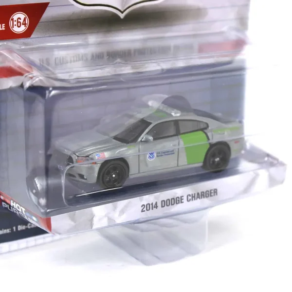 Manufacturer_Greenlight Collectibles Cars & Suvs | Emergency Vehicles<Raw Chase Unit ~ 1/64 2014 Dodge Charger, US Customs & Border Patrol, Hot Pursuit Special Edition