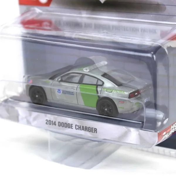 Manufacturer_Greenlight Collectibles Cars & Suvs | Emergency Vehicles<Raw Chase Unit ~ 1/64 2014 Dodge Charger, US Customs & Border Patrol, Hot Pursuit Special Edition