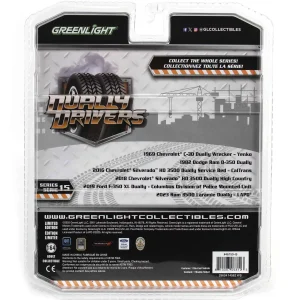 Manufacturer_Greenlight Collectibles Cars & Suvs | Pickup Trucks<Raw Chase Unit ~ 1/64 1982 Dodge Ram D350 Dually, Construction Yellow, Dually Drivers Series 15
