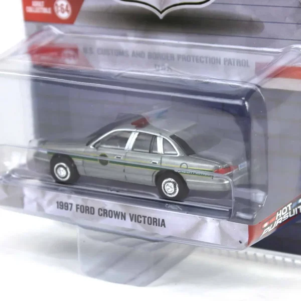Manufacturer_Greenlight Collectibles Cars & Suvs | Emergency Vehicles<Raw Chase Unit ~ 1/64 1997 Ford Crown Victoria, US Customs & Border Patrol, Hot Pursuit Special Edition