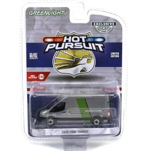 Manufacturer_Greenlight Collectibles Cars & Suvs | Emergency Vehicles<Raw Chase Unit ~ 1/64 2020 Ford Transit LWB High Roof, US Customs & Border Patrol, Hot Pursuit Special Edition