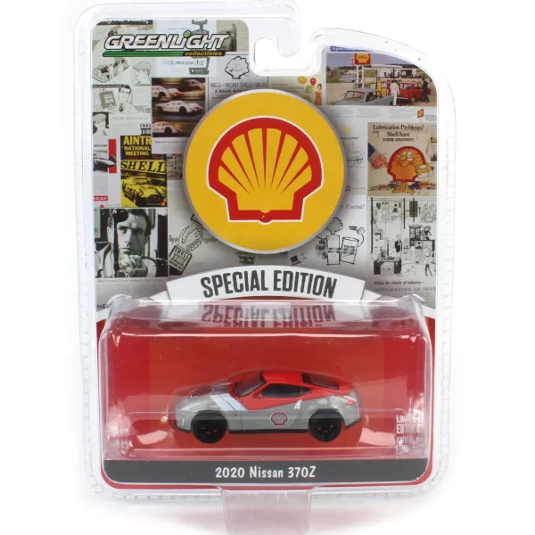 Manufacturer_Greenlight Collectibles Cars & Suvs<Raw Chase Unit ~ 1/64 2020 Nissan 370Z Coupe, Shell Oil Special Edition Series 2
