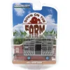 Manufacturer_Greenlight Collectibles Implements<Raw Chase Unit ~ 1/64 Bale Throw Wagon, Light Blue, Down on the Farm Series 10