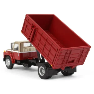 Manufacturer_SpecCast Dump Trucks<1/64 Red & Gold 1982 International S1954 Grain Truck by SpecCast