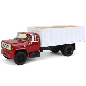 Manufacturer_First Gear, Inc. Dump Trucks<1/34 Red & White 1970s Chevrolet C65 Grain Truck with Corn Load by First Gear