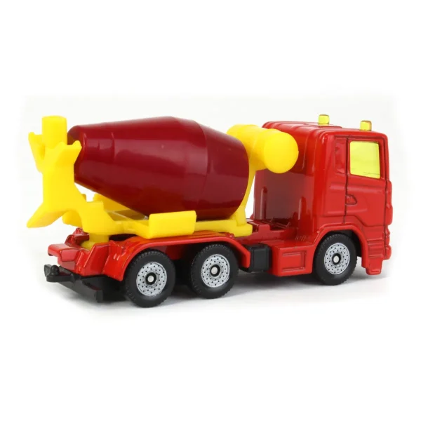 Manufacturer_SIKU Tow & Straight Trucks<Red & Yellow Cement Mixer by SIKU
