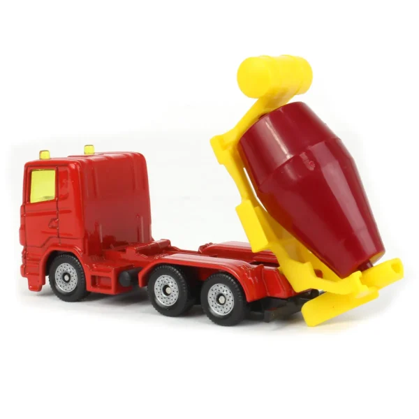 Manufacturer_SIKU Tow & Straight Trucks<Red & Yellow Cement Mixer by SIKU