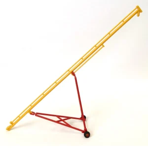 Manufacturer_Standi Toys Standi Toys<1/64 Red & Yellow Plastic Grain Auger (80ft to Scale) by Standi Toys