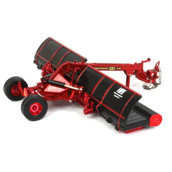 Manufacturer_SpecCast Implements<Red Chrome Chase Unit ~ 1/64 High Detail H&S Twin Flex Hay Merger