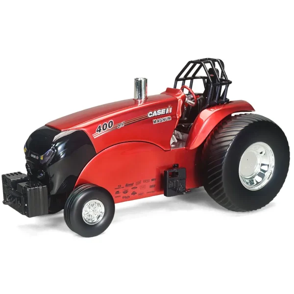 Manufacturer_SpecCast Pulling Tractors<Red Chrome Chase Unit ~ 1/16 RESIN Case IH AFS Connect Magnum 400 "El Niño" Pulling Tractor