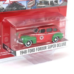 Manufacturer_Greenlight Collectibles Cars & Suvs<Red Chrome Super Chase ~ 1/64 1948 Ford Fordor Super Deluxe, Texaco Special Edition Series 1