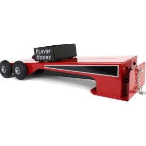 Outback Toys Pulling Tractors<1/16 Red Custom Steel Pulling Sled