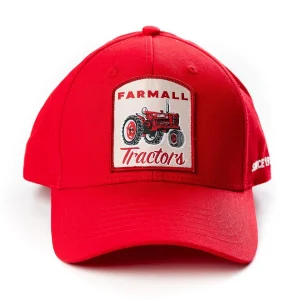Outback Toys Ih Farmall<Red Farmall Tractors Side Embroidery Hat