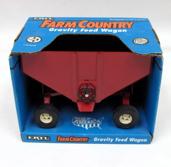 Manufacturer_ERTL Implements<1/16 Red Gravity Wagon by ERTL