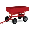 Manufacturer_ERTL Implements<1/16 Red Gravity Wagon with Large Tires