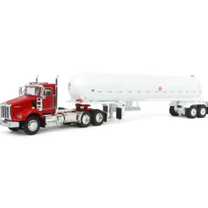 Manufacturer_DCP by First Gear Tanker Trucks<1/64 Red Kenworth T800 w/ Mississippi LP Anhydrous Tanker, DCP by First Gear