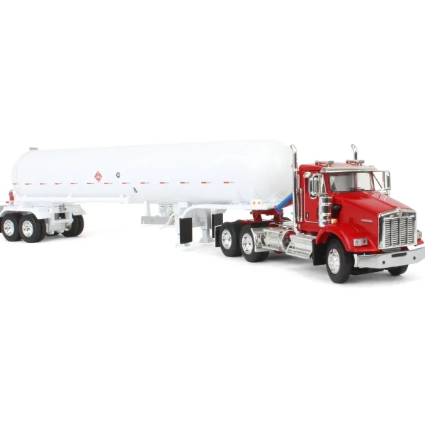 Manufacturer_DCP by First Gear Tanker Trucks<1/64 Red Kenworth T800 w/ Mississippi LP Anhydrous Tanker, DCP by First Gear