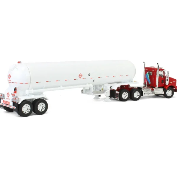 Manufacturer_DCP by First Gear Tanker Trucks<1/64 Red Kenworth T800 w/ Mississippi LP Anhydrous Tanker, DCP by First Gear