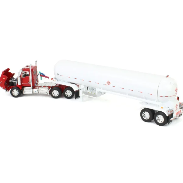Manufacturer_DCP by First Gear Tanker Trucks<1/64 Red Kenworth T800 w/ Mississippi LP Anhydrous Tanker, DCP by First Gear