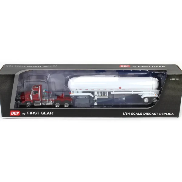 Manufacturer_DCP by First Gear Tanker Trucks<1/64 Red Kenworth T800 w/ Mississippi LP Anhydrous Tanker, DCP by First Gear