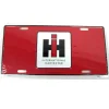 Outback Toys Tools & Auto<Red License Plate with large IH Logo in center